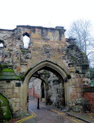 Leicester turret gateway